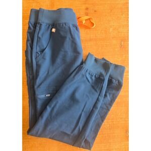 Figs technical collection scrub pants blue, women's size XS